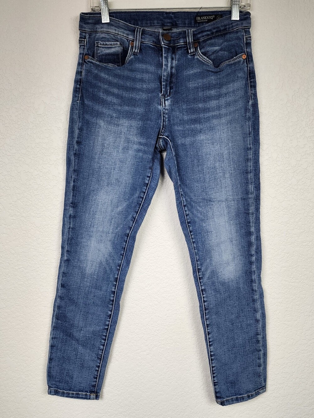Cotton Blank NYC Size 29 Stretchy Skinny Blue Jeans